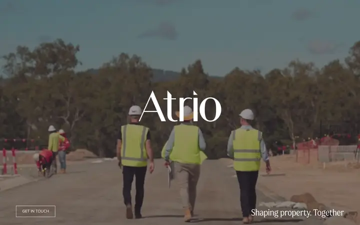 atrioproperty.com.au homepage