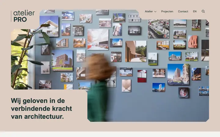 atelierpro.nl homepage
