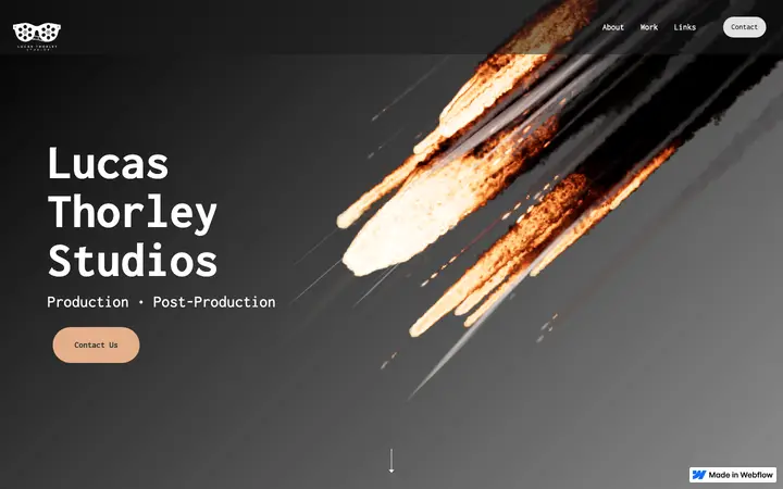 lucasthorley.com homepage