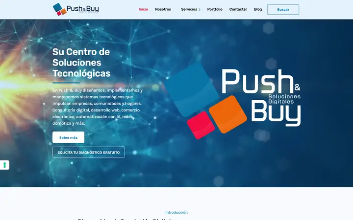 pushandbuy.es homepage