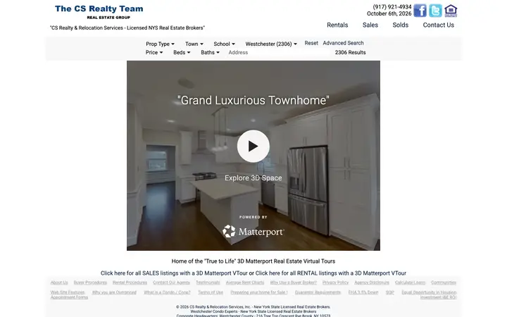 csrealty.com homepage
