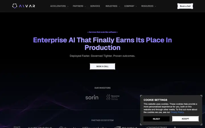 aivar.tech homepage