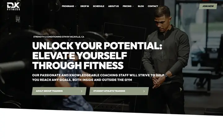 djkfit.com homepage