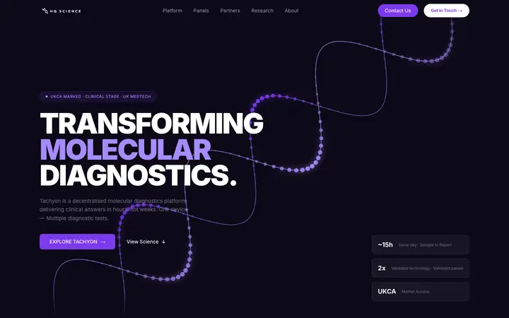 hq-science.com homepage