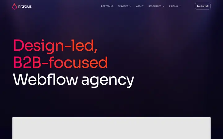 nitrousdesign.com homepage