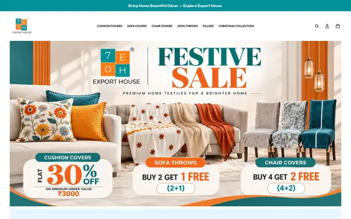 exporthouse70.com homepage