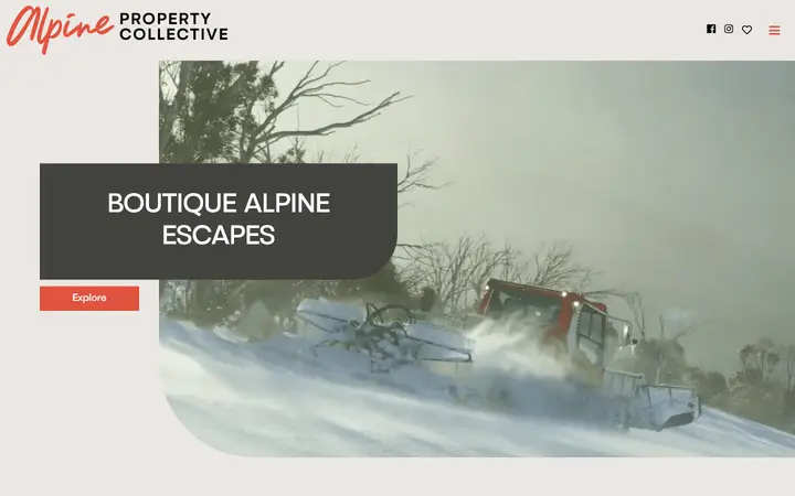 alpinepropertycollective.com.au homepage