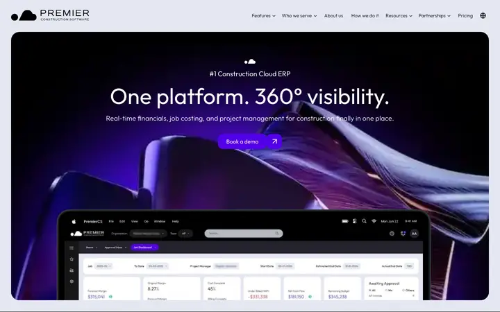 premiercs.com homepage