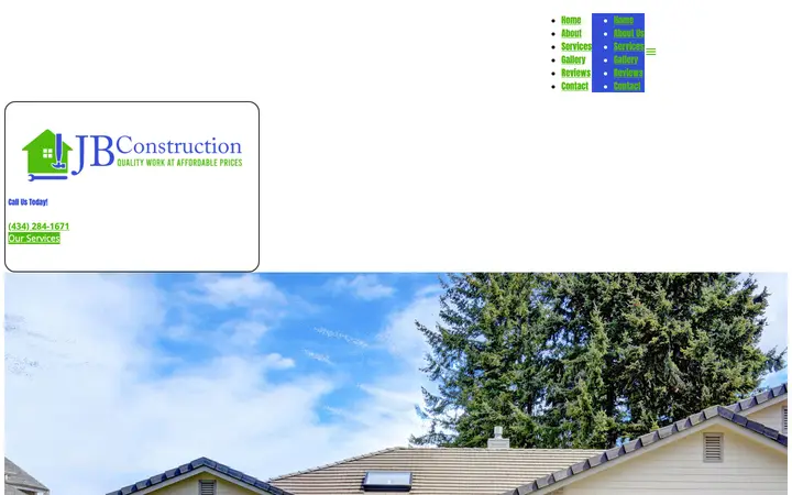 jbconstructionva.com homepage