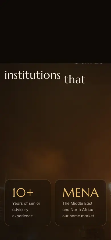 khelificonsulting.com homepage on mobile
